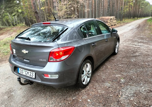 Chevrolet Cruze cena 16900 przebieg: 210000, rok produkcji 2011 z Gniewkowo małe 16